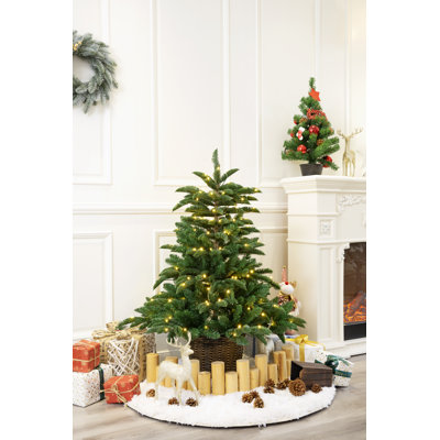 Lighted Artificial Christmas Tree