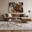 Art nautique sur toile, équipement nautique brun-965436180