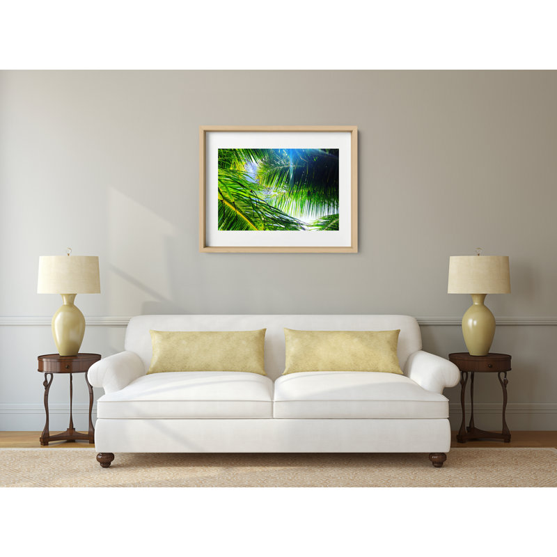 Light Breeze Print by Joseph Regan, 22" H x 26" W x 0.75" D, Natural