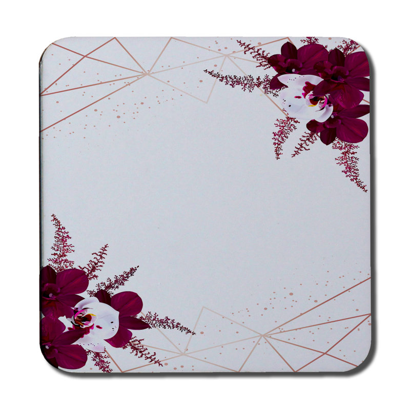 Square 6 Piece Coaster Set