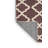 Machine Washable Trellis Brown Area Rug-1257999664