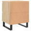 Mikaia 40cm W Iron Bedside Table-1847209222