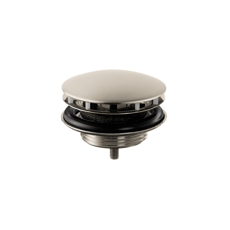 1.25" Pop-up Bathroom Sink Drain, Brushed Nickel