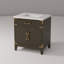 Meuble-lavabo simple avec comptoir en quartz