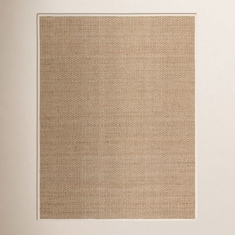 Dollard Natural Fiber Seagrass Rug, Rectangle 8' x 10'