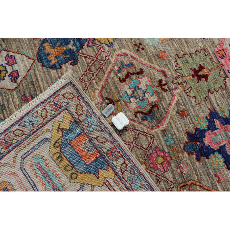 Aryana Wool Oriental Area Rug in Beige