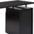 Leo Computer Desk with Two Drawers and Metal Frame-26731234