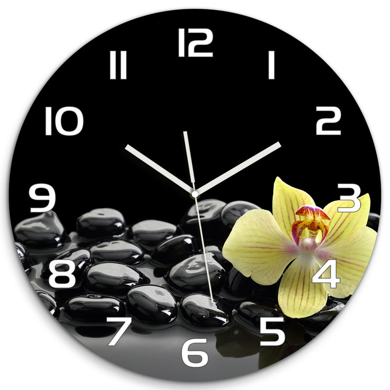 Jordan-Reece Glass Wall Clock