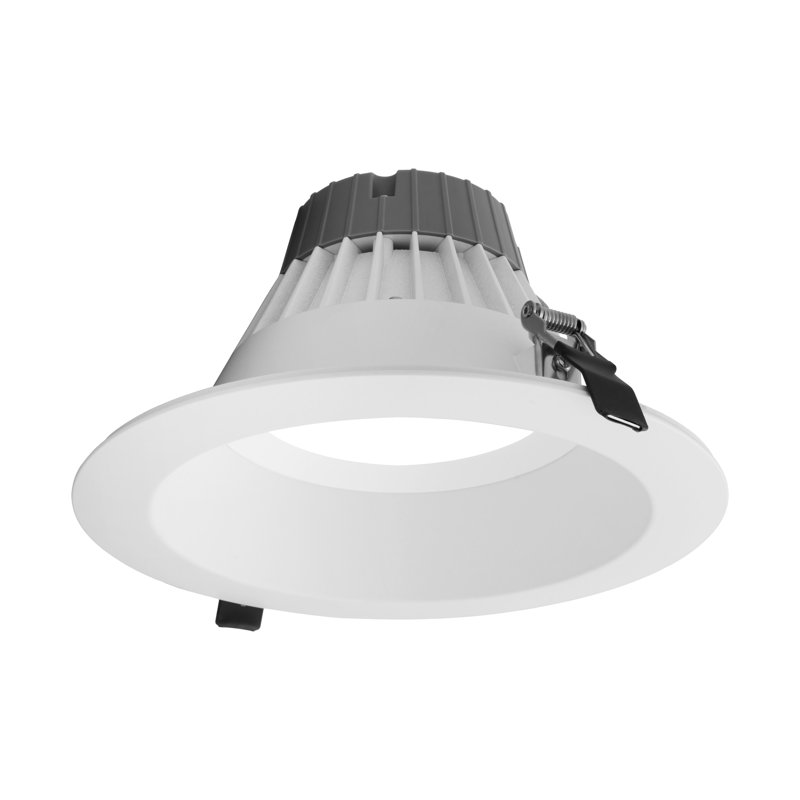 Ensemble d'éclairage encastré 8 "Ultra Slim, Blanc