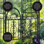 Arche de jardin en fer forgé Montebello avec portail-746232181