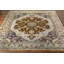 Zeus Hand Knotted Wool Oriental Area Rug in Slate/Yellow-1791246661