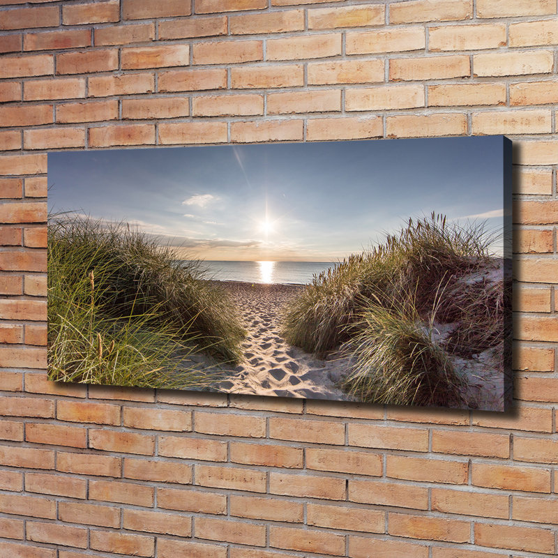 Coastal Dunes - Wrapped Canvas Print