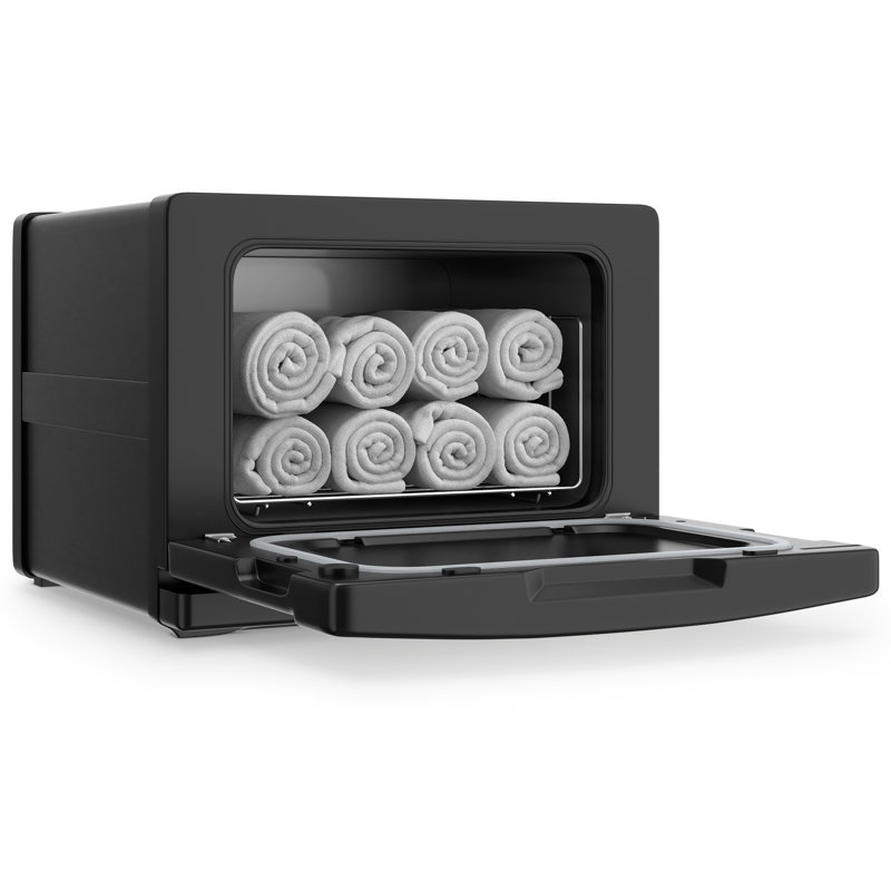 Armoire chauffante pour serviettes 8l, Noir, noir, noir, noir