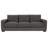 Dawkins 94'' Genuine Leather Square Arm Sofa-61482742-61482731