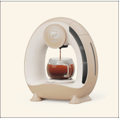 Mini machine à café portative Extraction de café semi-automatique 2en1 1400W, plateau à poudre optionnel ou plateau K Cup