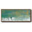 Chartreuse et turquoise II - toile encadrée-976055575-976055568