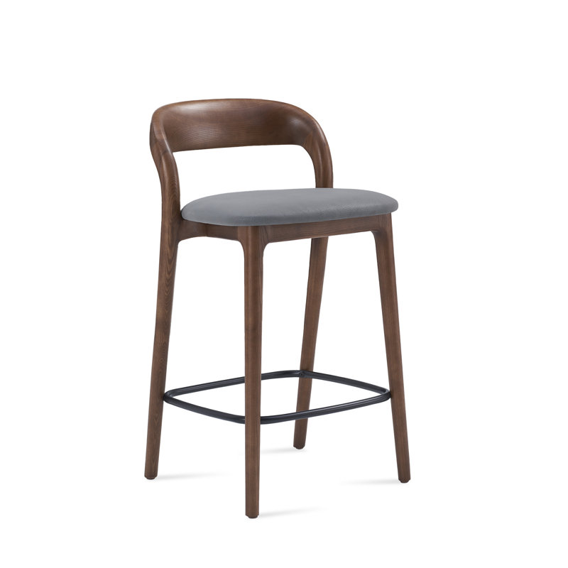 Tabouret Infinity, Tabouret de comptoir (siège d'une hauteur de 25 p, Gris fer
