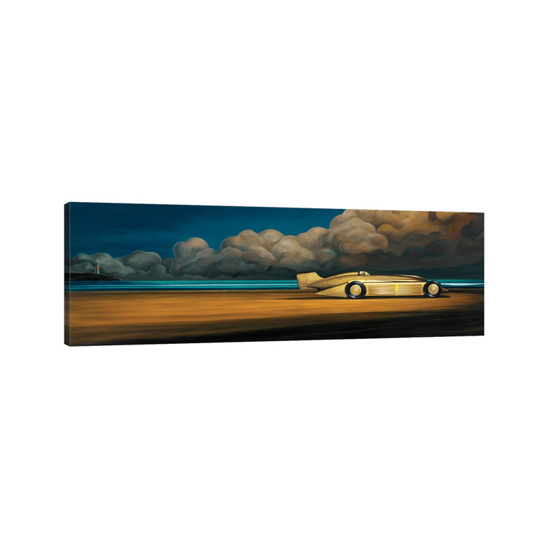 Golden Arrow by Ross Jones - Wrapped Canvas Panoramic Print, 30.48 cm H x 91.44 cm W x 1.91 cm D