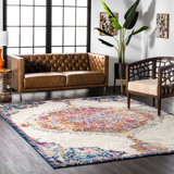 Oriental Blue Area Rug