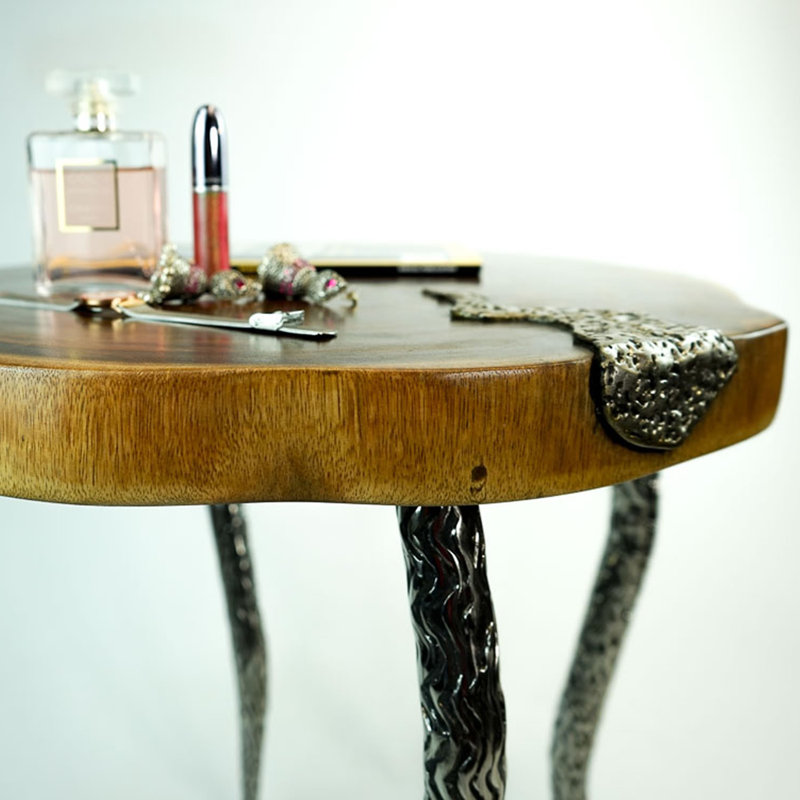Danley Solid Wood End Table