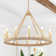 Loene 12 - Light Dimmable Kitchen Island Wagon Wheel Chandelier