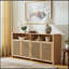 Buffet en rotin avec rangement spacieux-786670981