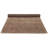 Linea Handmade Light Brown Rib Cut Wool Area Rug By Tufty Home-81280518