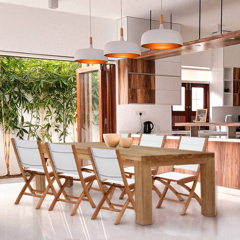 Miami Outdoor Teak Dining Armchair