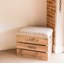 Blue Ridge Solid Wood Accent Stool-22604514