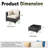 Pre-Assembled Chairs, 2-Person Patio Furniture Set Outdoor Wicker Sectional Conversation Seating Group With Waterproof Furniture Cover-927771610