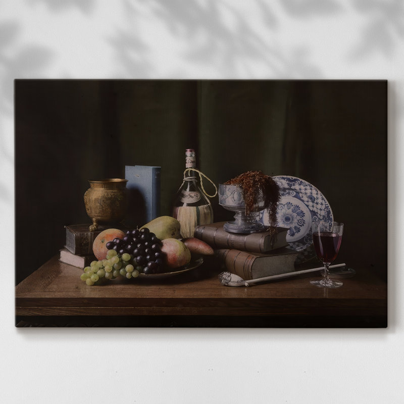 Moody Still Life VI - Cavas enveloppés de galerie, 24 x 36