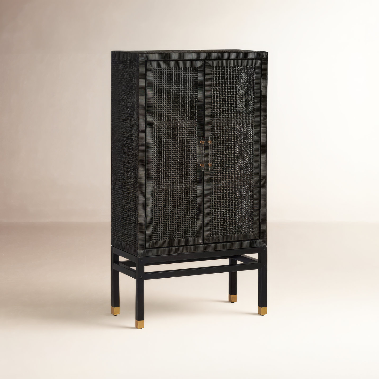 Kacey Accent Cabinet, Charcoal