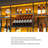 Simple Retro Wall Mounted Wine Rack-105508000-105508001