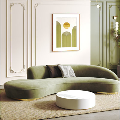 Simple Green Casual Sofa