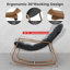 Ensemble de chaises berçantes et repose-pieds Arunas-134073526
