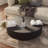 Teajah Fluted Round Handcrafted Coffee Table-2093378322-2083903404