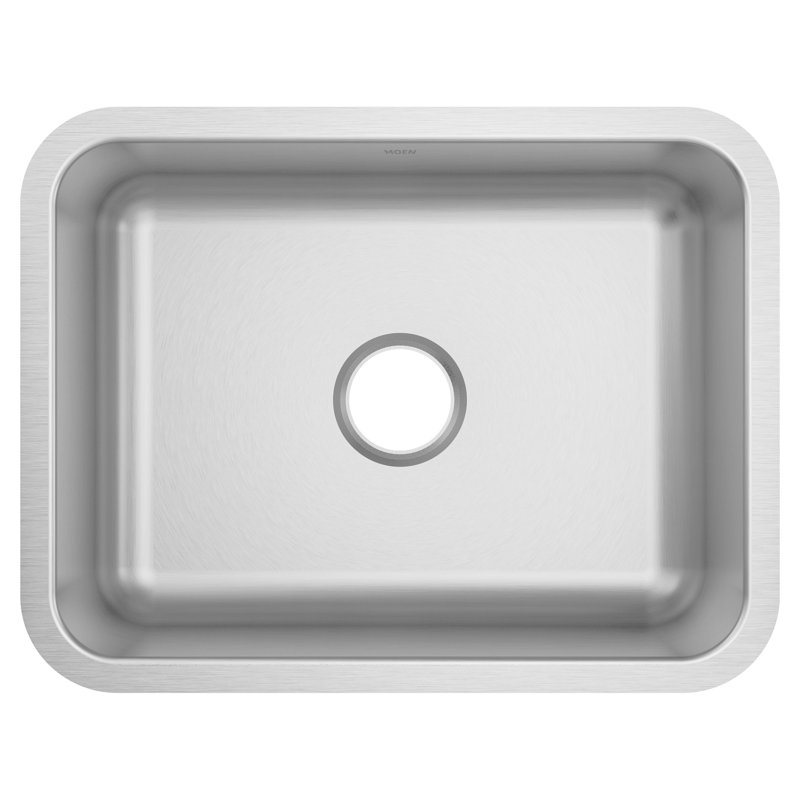 Évier de cuisine en acier inoxydable encastrable 23 po x 18 po Prep 1800 Series, Calibre 20, H 7 po x L 23,13 po x l 17,88 po