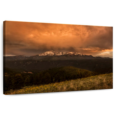 Alvord Pikes Peak Sunset Storm