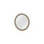 Miroir rond English Oak