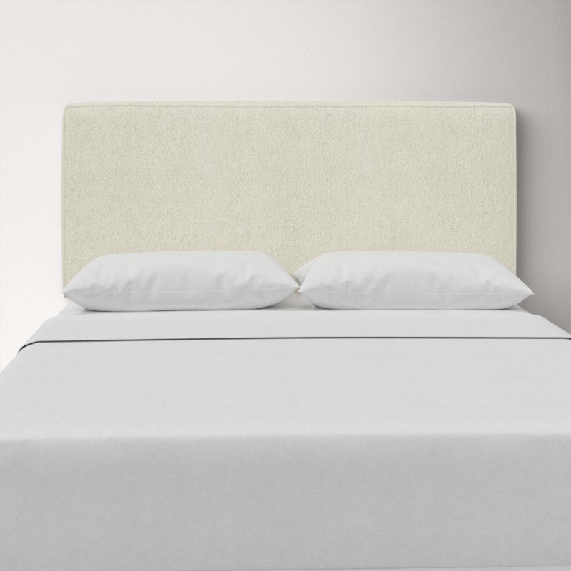 Marquise Upholstered Headboard, Queen, Milsap Canvas Sustain® Tweed