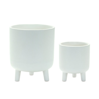 Ensemble de pots à fleurs 2 pièces