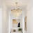 12-light Modern Tiered Crystal Chandelier With Bulbs