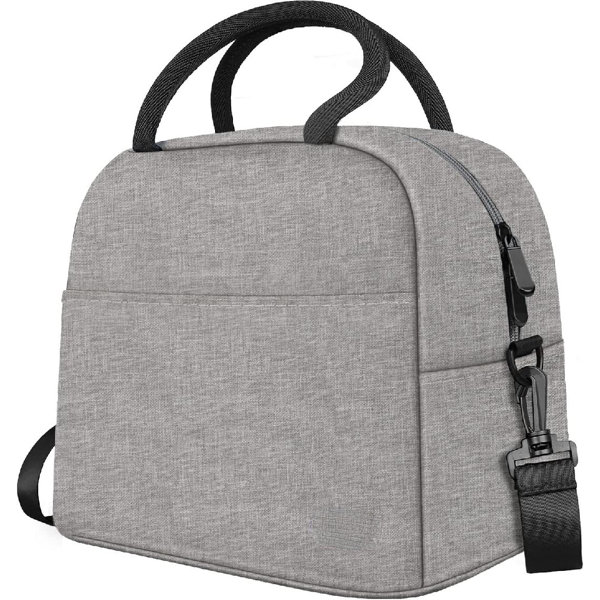 Lunch Tote Men Large Thirty One Lunch Tote Canvas Insulated Bento Bag Heat  Insulation Thick Tote Bag Hand Carry Large Capacity Lunch Box Bag