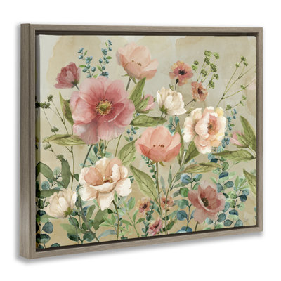 Grappe de fleurs printanières