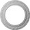 Endurathane Palmetto Ceiling Medallion, 11 1/2"OD x 1"P, Hand-Painted Gobi Desert Crackle Finish