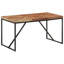 Byxbee Solid Wood Top Metal Base Dining Table-1502430310-1502430309-1502430305