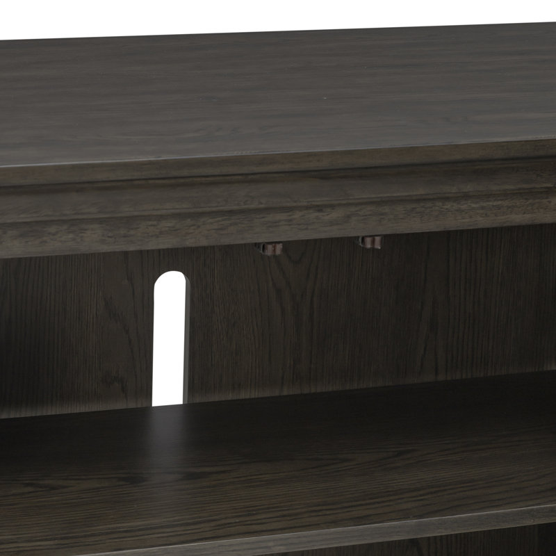 Saben 76" TV Console - Saddle Brown