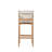 Coast Teak 30" Bar Stool Natural Teak