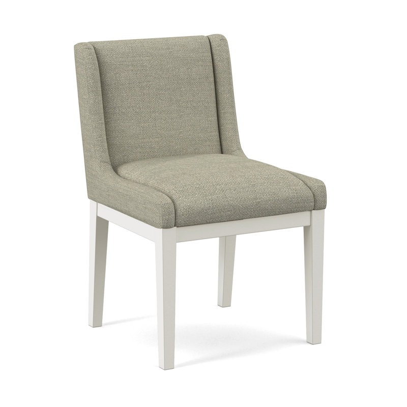 Upholstered Dining Chair, White, 61353-71
