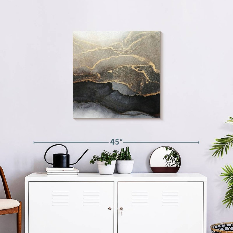 Marble Flow II, H 24 po x l 24 po